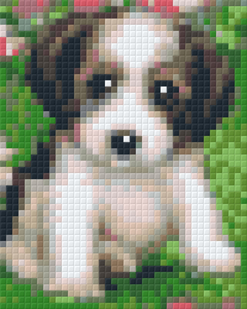 Puppy Max One [1] Baseplate PixelHobby Mini-mosaic Art Kit image 0